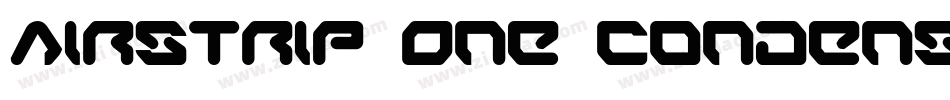 Airstrip One Condensed字体转换